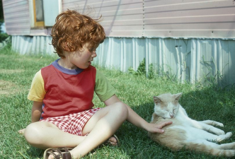  at Windy Acres Farm in Ohio, summer 1975